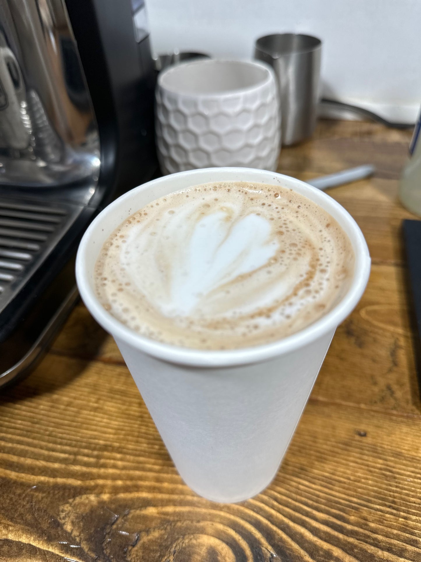 White chocolate Hazlenut 16 oz